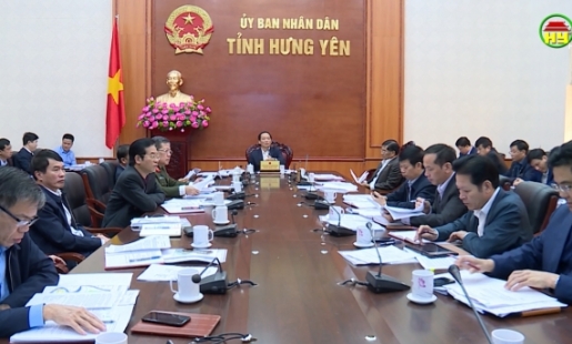 Giao ban UBND tỉnh về 1 số nội dung quan trọng.