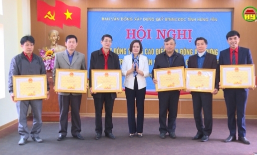 Hưng Yên: Phát động tháng cao điểm ủng hộ nạn nhân da cam