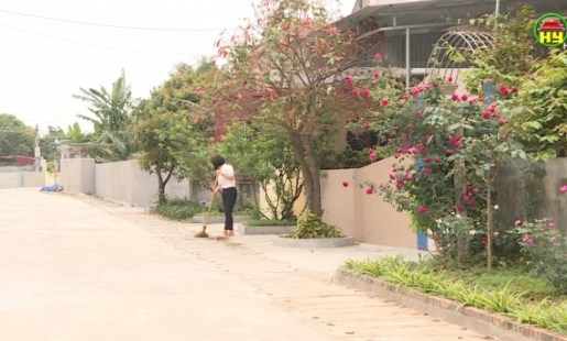 Huyện Phù Cừ công nhận 5 thôn đạt chuẩn khu dân cư nông thôn mới kiểu mẫu