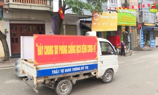 Thị trấn Yên Mỹ chú trọng công tác phòng chống dịch Covid - 19