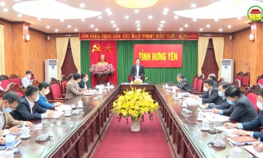 Bí thư Tỉnh ủy Hưng Yên làm việc với Sở Thông tin và Truyền thông