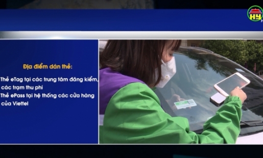 Hướng dẫn sử dụng thẻ thu phí không dừng tại các trạm thu phí đường bộ