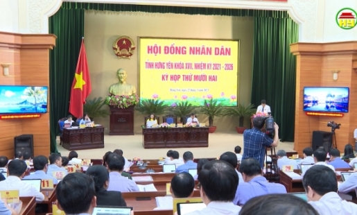 Kỳ họp thứ 12, HĐND tỉnh khoá XVII, nhiệm kỳ 2021- 2026