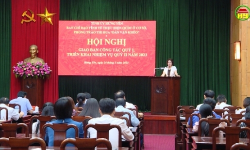 Triển khai công tác dân vận quý II năm 2023