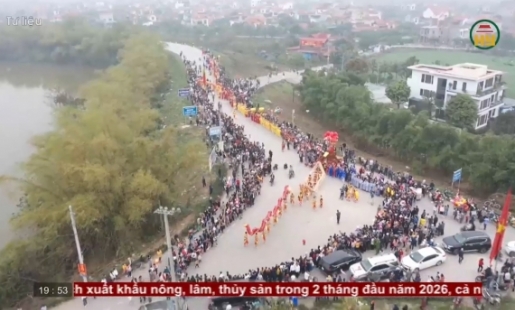 Chuẩn bị tổ chức lễ hội đền Đa Hoà - Dạ Trạch