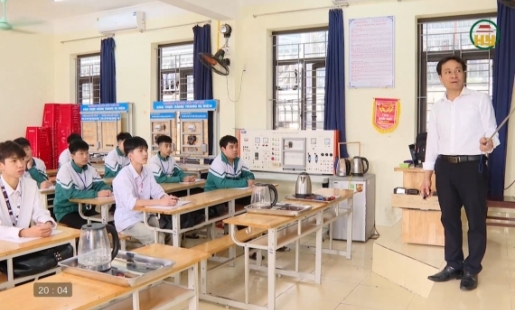 Sẵn sàng cho hội giảng nhà giáo giáo dục nghề nghiệp