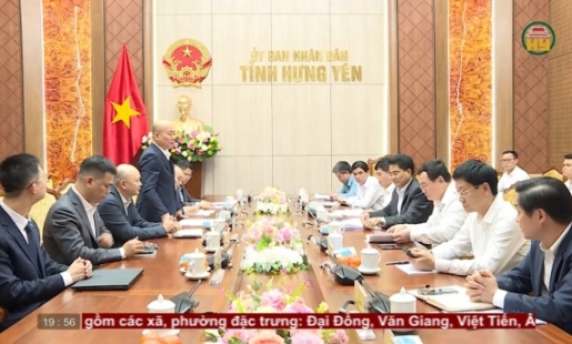 Tìm hiểu cơ hội hợp tác, đầu tư tại Hưng Yên