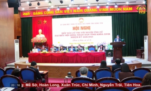 Ứng cử viên tiếp xúc cử tri