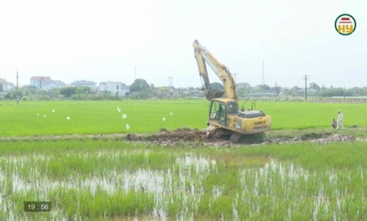 Xã Hưng Phú làm tốt công tác giải phóng mặt bằng