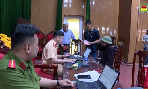 Công an Hưng Yên đảm bảo thu phí làm Căn cước công dân gắn chíp điện tử đúng quy định