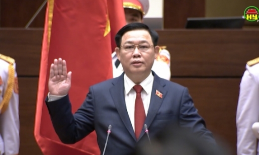 Đồng chí Vương Đình Huệ được bầu làm Chủ tịch Quốc hội
