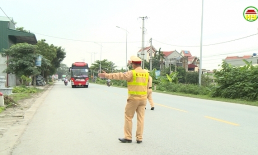 Hưng Yên: Bảo đảm trật tự, an toàn giao thông trong dịp nghỉ Lễ 30/4 và 01/5/2021