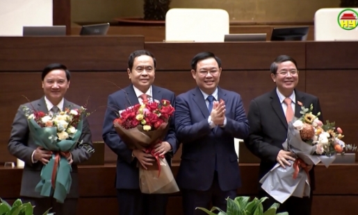 Quốc hội có 3 tân Phó Chủ tịch