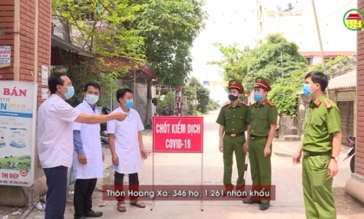 Triển khai các biện pháp cấp bách liên quan đến 2 ca dương tính ở Phù Cừ