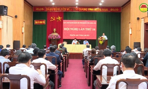Hội nghị Ban chấp hành Đảng bộ tỉnh Hưng Yên lần thứ 16