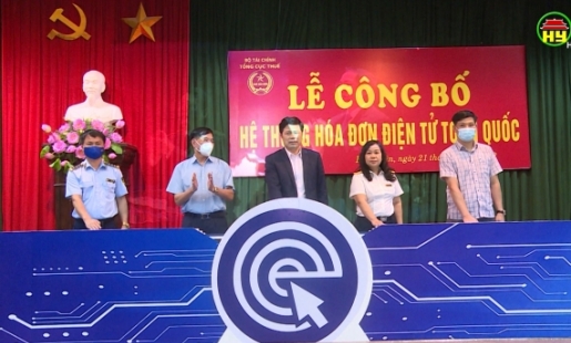 Tổng cục Thuế công bố hệ thống hóa đơn điện tử toàn quốc