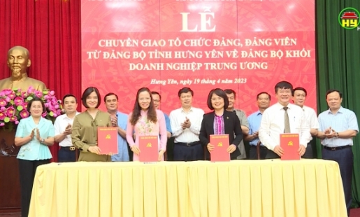 Chuyển giao tổ chức Đảng và đảng viên trong các ngân hàng thương mại 