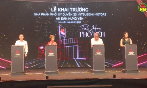 Khai trương nhà phân phối Mitsubishi Motors An Dân Hưng Yên