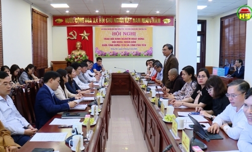 Thường trực HĐND Tỉnh Hưng Yên và Phú Yên trao đổi kinh nghiệm công tác
