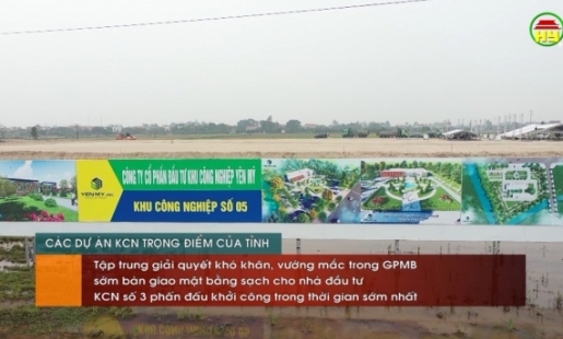 Triển khai dự án khu công nghiệp trên địa bàn tỉnh