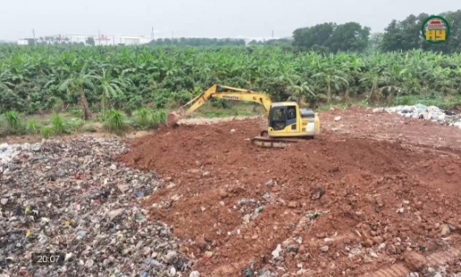 Chôn lấp rác không qua xử lý