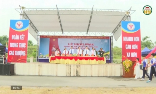 Đại hội Thể dục thể thao xã Tống Trân