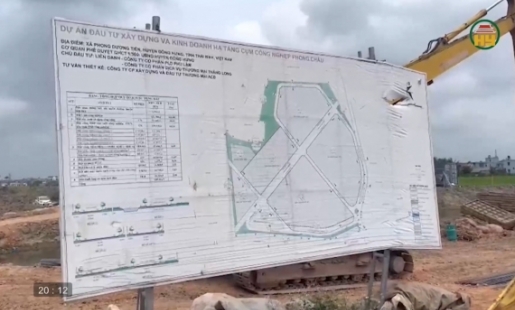 Đẩy nhanh tiến độ xây dựng hạ tầng CCN Phong Châu