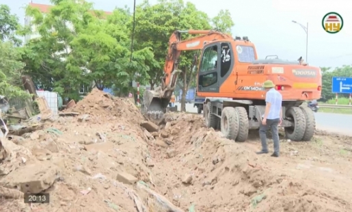 Giải tỏa vi phạm hành lang an toàn giao thông