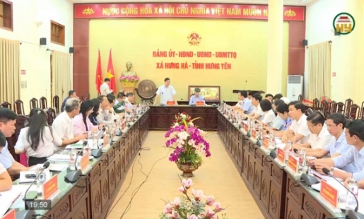 Khảo sát công tác tuyên giáo và dân vận cơ sở