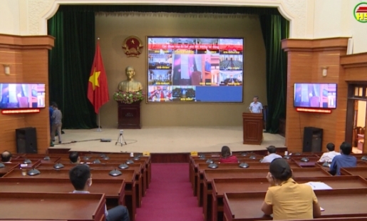 Ban chỉ đạo phòng chống dịch Covid 19 tỉnh họp trực tuyến