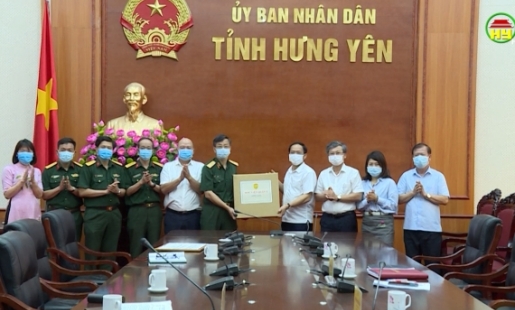 Chủ tịch UBND tỉnh làm việc với  Học viện Quân y về việc triển khai nghiên cứu lâm sàng giai đoạn 3 Vaccine NanoCovax 