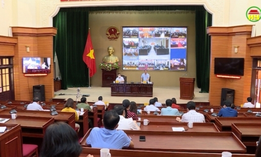 Hưng Yên: Họp trực tuyến BCĐ phòng chống dịch
