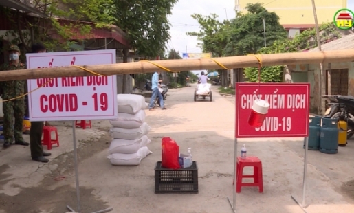 Huyện Phù Cừ  tích cực khoanh vùng khống chế dịch Covid – 19