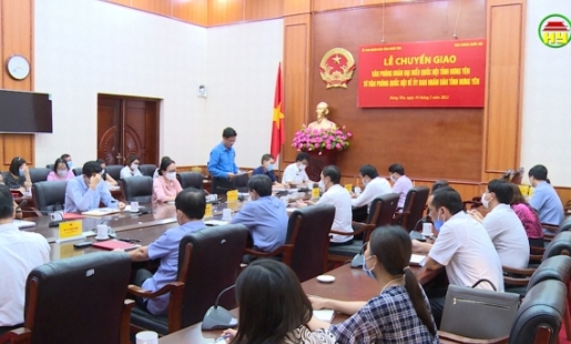 Lễ chuyển giao văn phòng đại biểu Quốc hội tỉnh Hưng Yên từ Văn phòng Quốc hội về UBND tỉnh Hưng Yên