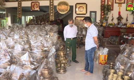 Làng nghề Lộng Thượng khởi sắc sau đại dịch