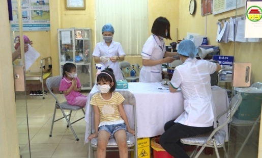 Thêm 24 nghìn trẻ em Hưng Yên được tiêm vắc xin phòng Covid-19