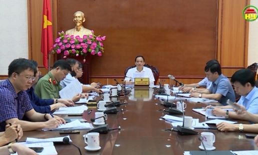 UBND tỉnh họp giao ban