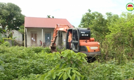 Tổ chức cưỡng chế thi hành án dân sự tại xã Hùng Cường