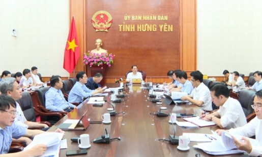 UBND tỉnh họp xem xét và cho ý kiến một số nội dung quan trọng 