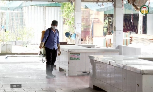 Hoàn thành tháng tổng vệ sinh, khử trùng, tiêu độc môi trường
