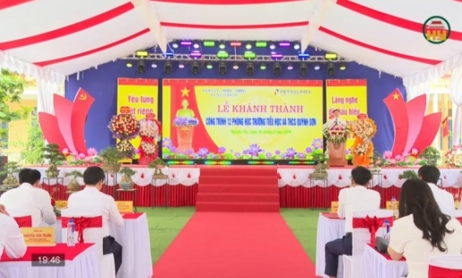 Khánh thành công trình trường học