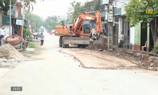 Phấn đấu sớm hoàn thành đường trục số 1