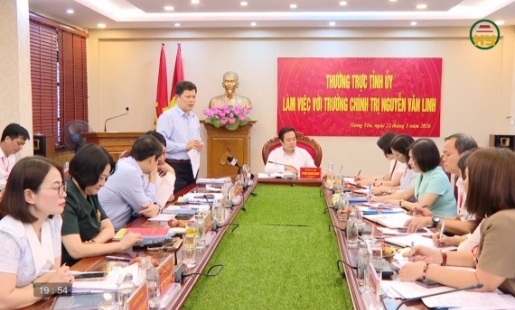 Xây dựng Trường Chính trị Nguyễn Văn Linh đạt chuẩn mức 1