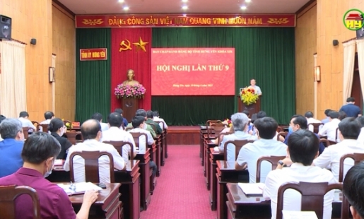 Ban chấp hành Đảng bộ tỉnh Hưng Yên tổ chức hội nghị lần thứ chín, khoá XIX