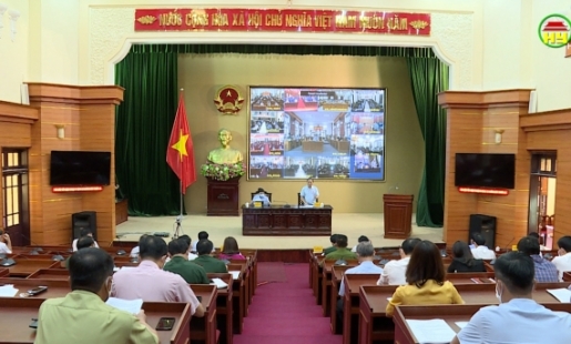 Họp khẩn trực tuyến về phòng chống dịch Covid-19
