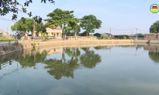 Huyện Văn Giang chung tay gìn giữ ao làng