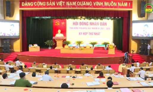 Khai mạc Kỳ họp thứ nhất, HĐND tỉnh Khóa XVII, nhiệm kỳ 2021 - 2026