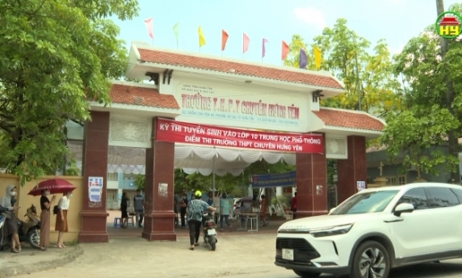 Kỳ thi tuyển sinh lớp 10 diễn ra an toàn, đúng quy chế