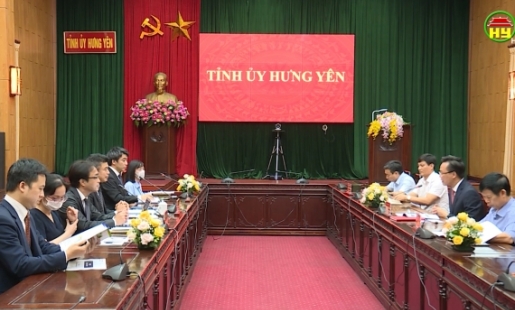  Bí thư Tỉnh ủy làm việc với tập đoàn Panasonic Việt Nam