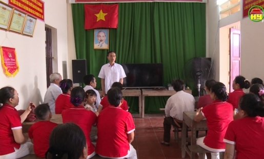 Phong trào Nhân dân đóng góp xây dựng nhà văn hóa khu dân cư ở xã Bình Minh